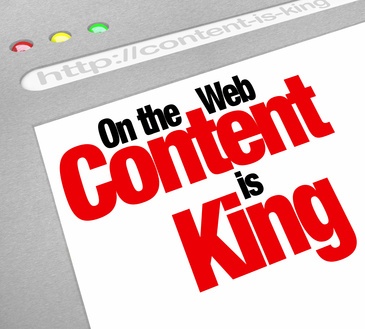 Content Is King Website Screen Increase Traffic More Articles Fe